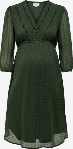 Only Maternity Dress 'Mama' in Green: front