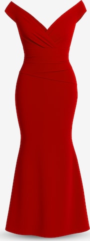 Robe GODDIVA en rouge : devant