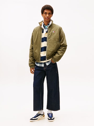 Tommy Jeans Winterjacke in Grün