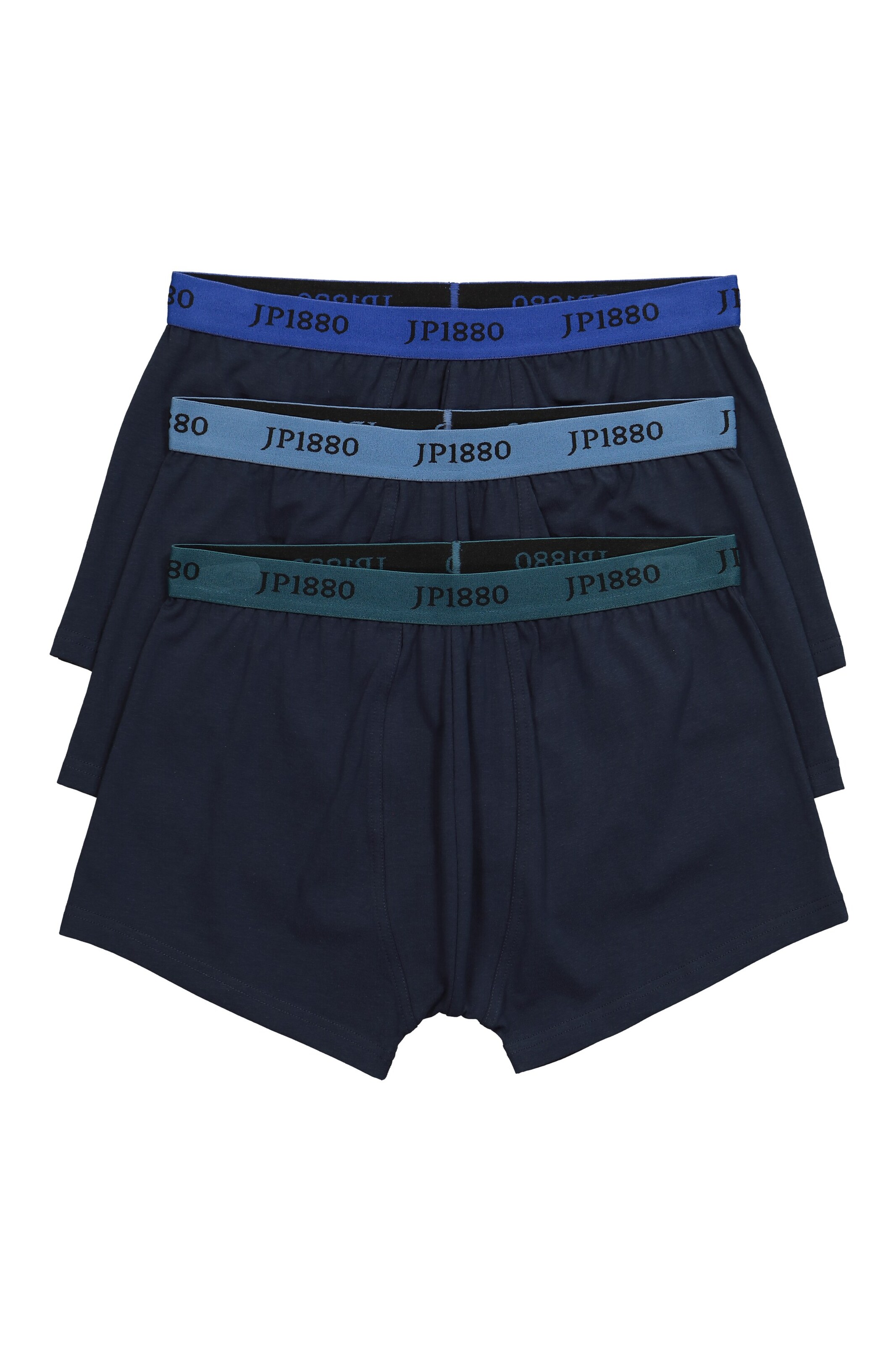 JP1880 Boxershorts in Blau: Vorderseite