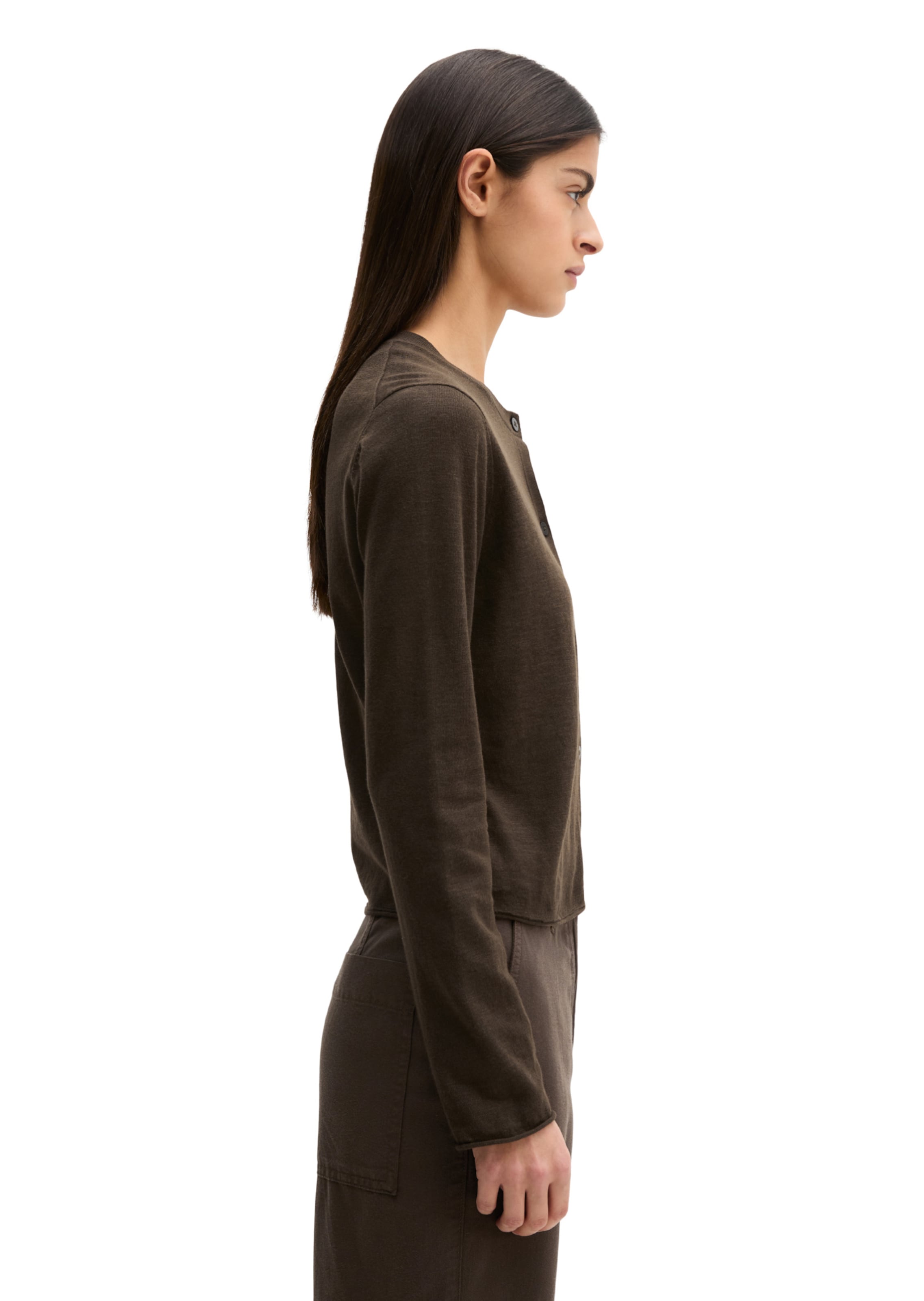 Marc O'Polo Knit cardigan in Brown