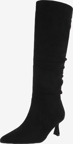 Ital-Design High Heels ' Klassische Stiefel ' in Schwarz: Vorderseite