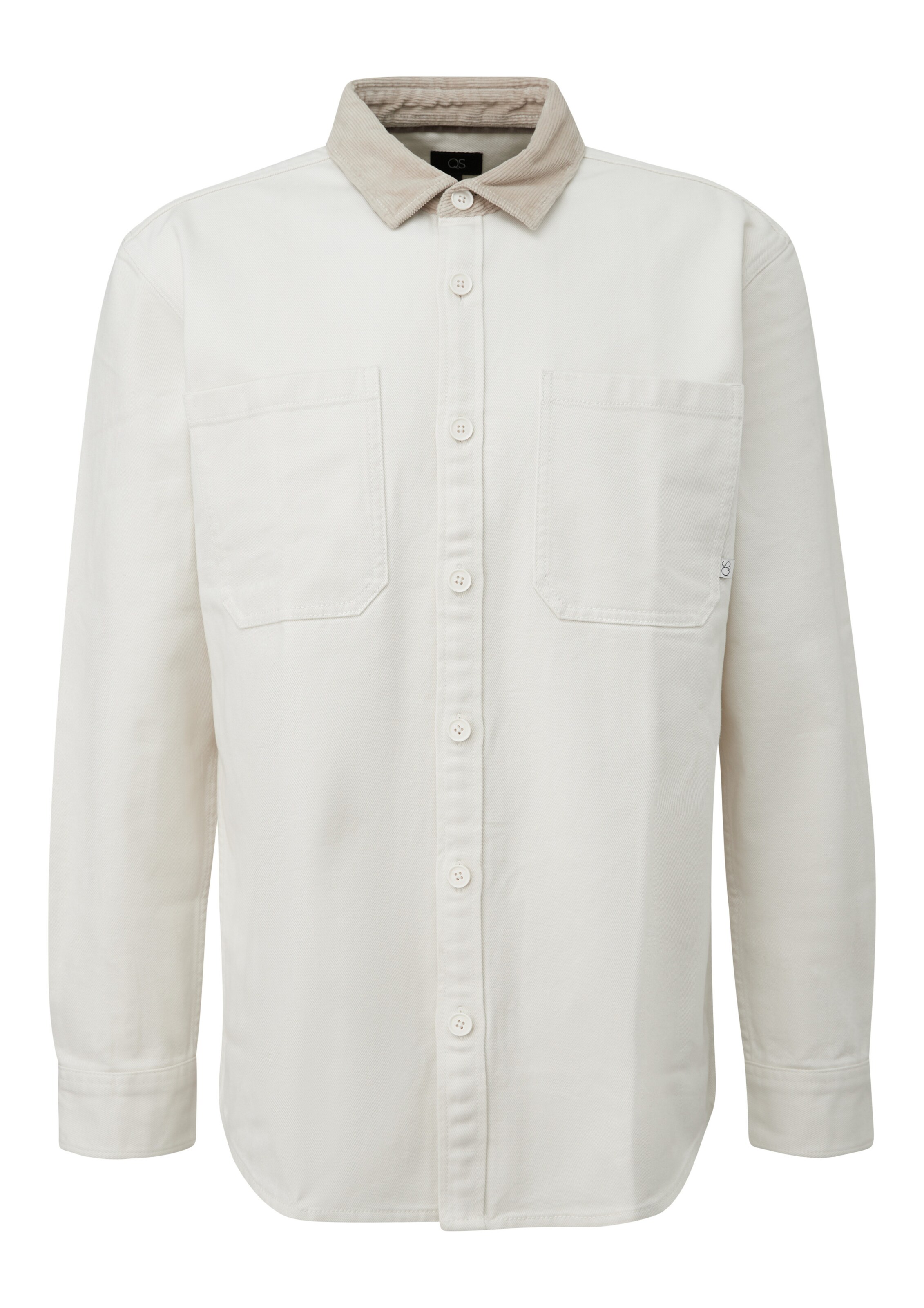 QS Chemise en crème, Vue avec produit