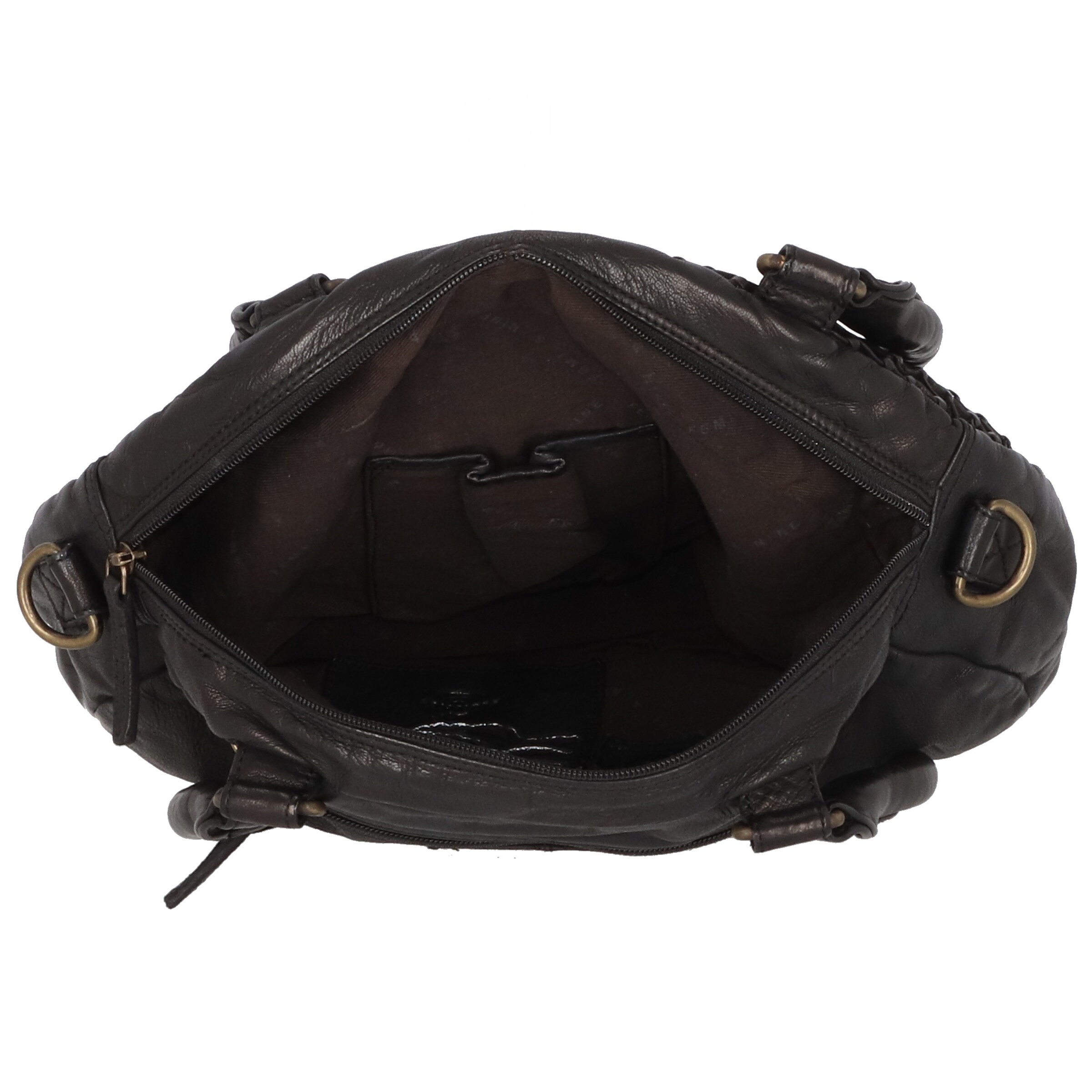 Borsa a spalla 'Femi & Nine' di Greenland Nature in nero