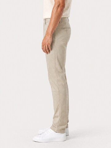 yazubi Slim fit Chino Pants 'Kyle' in Beige