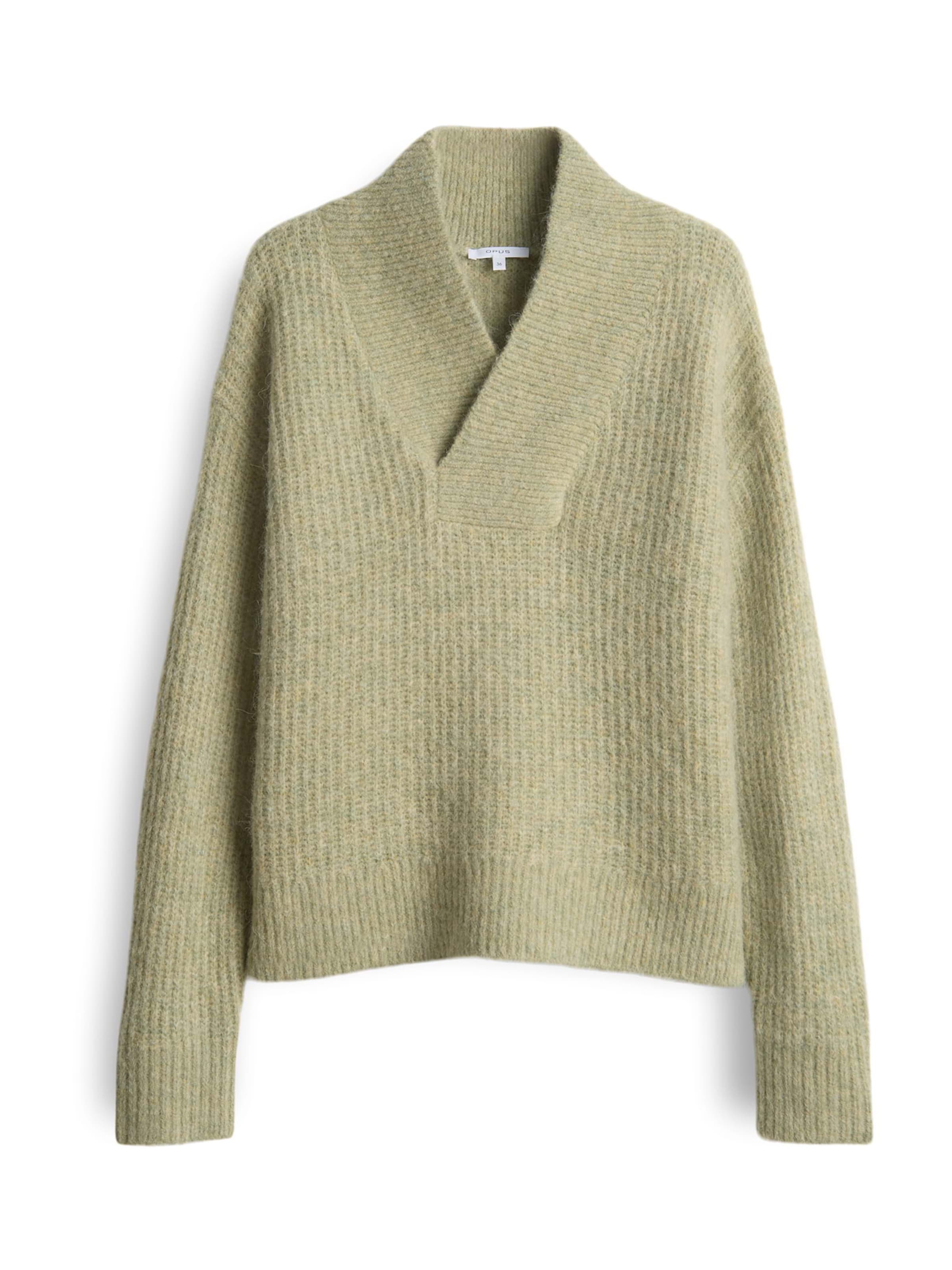 OPUS - Pullover 'Ponelope' em verde: frente