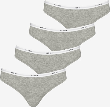 Nur Die Panty in Grey: front