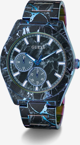 Orologio analogico 'FLASH' di GUESS in nero: frontale