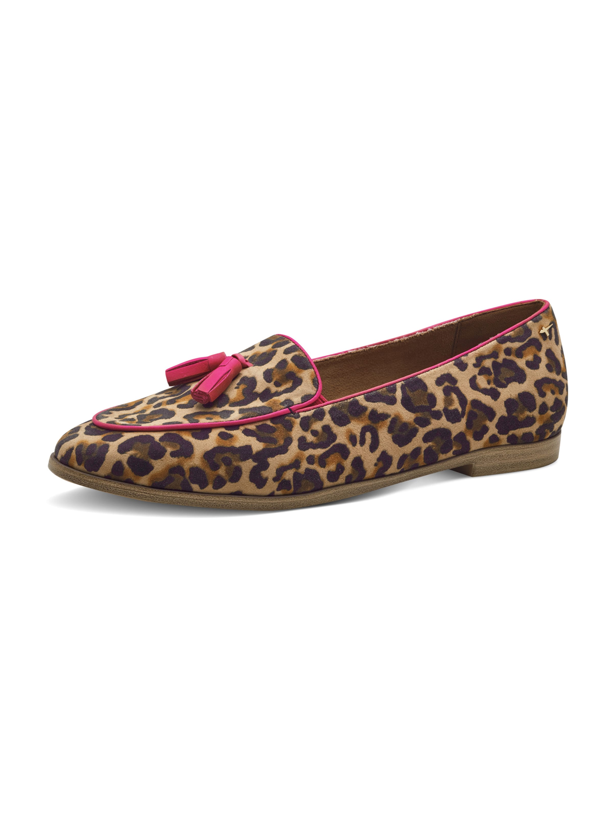 Tamaris Classic Flats in Brown: front