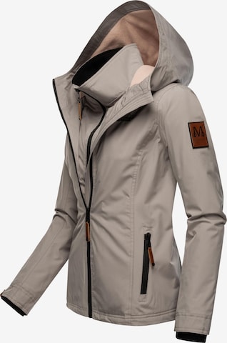 MARIKOO Weatherproof jacket 'Erdbeere' in Grey