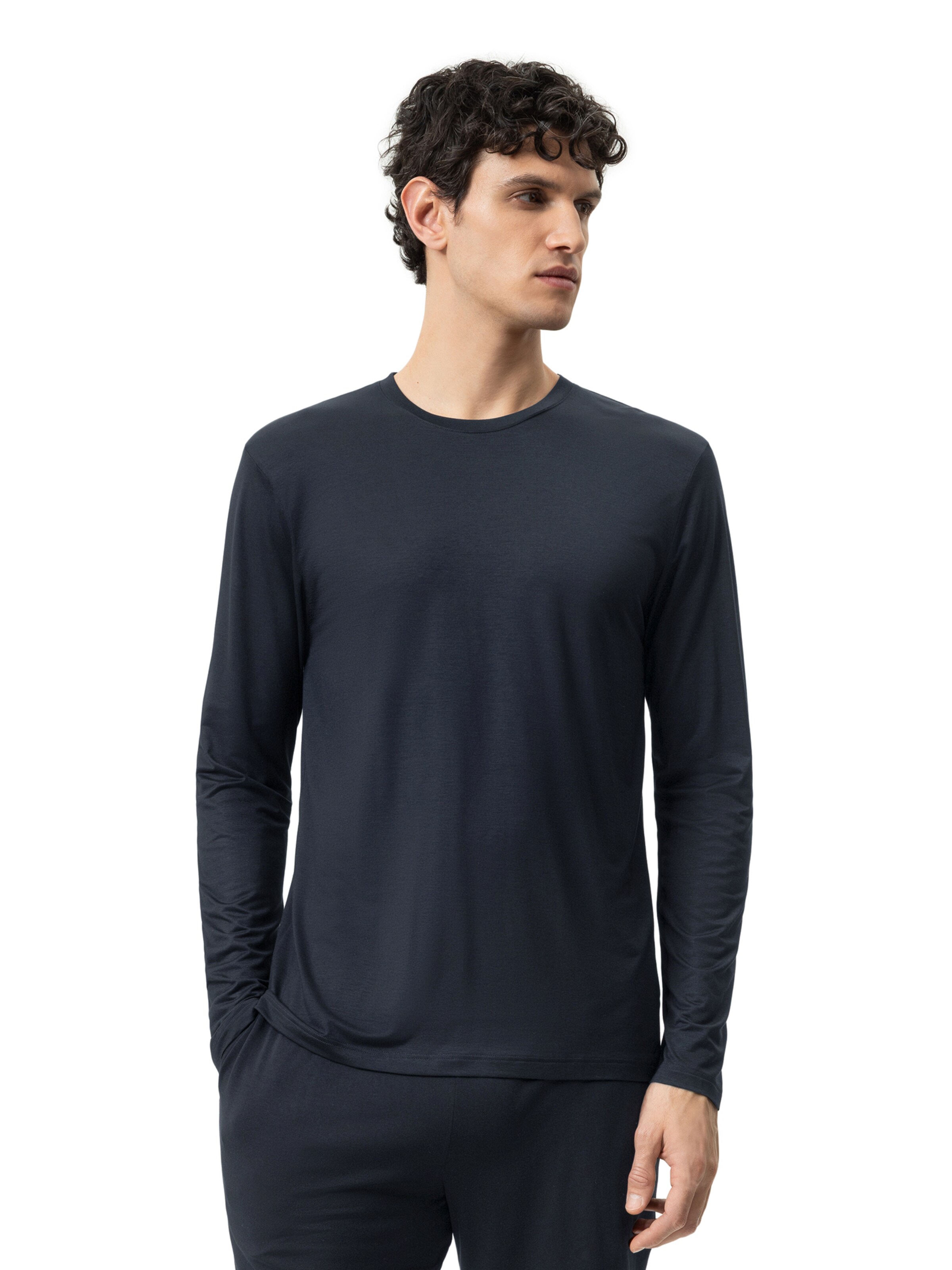 Mey Shirt in Blau: Vorderseite