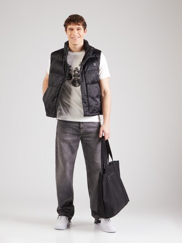 HUGO - Camisa 'Dischach' em branco