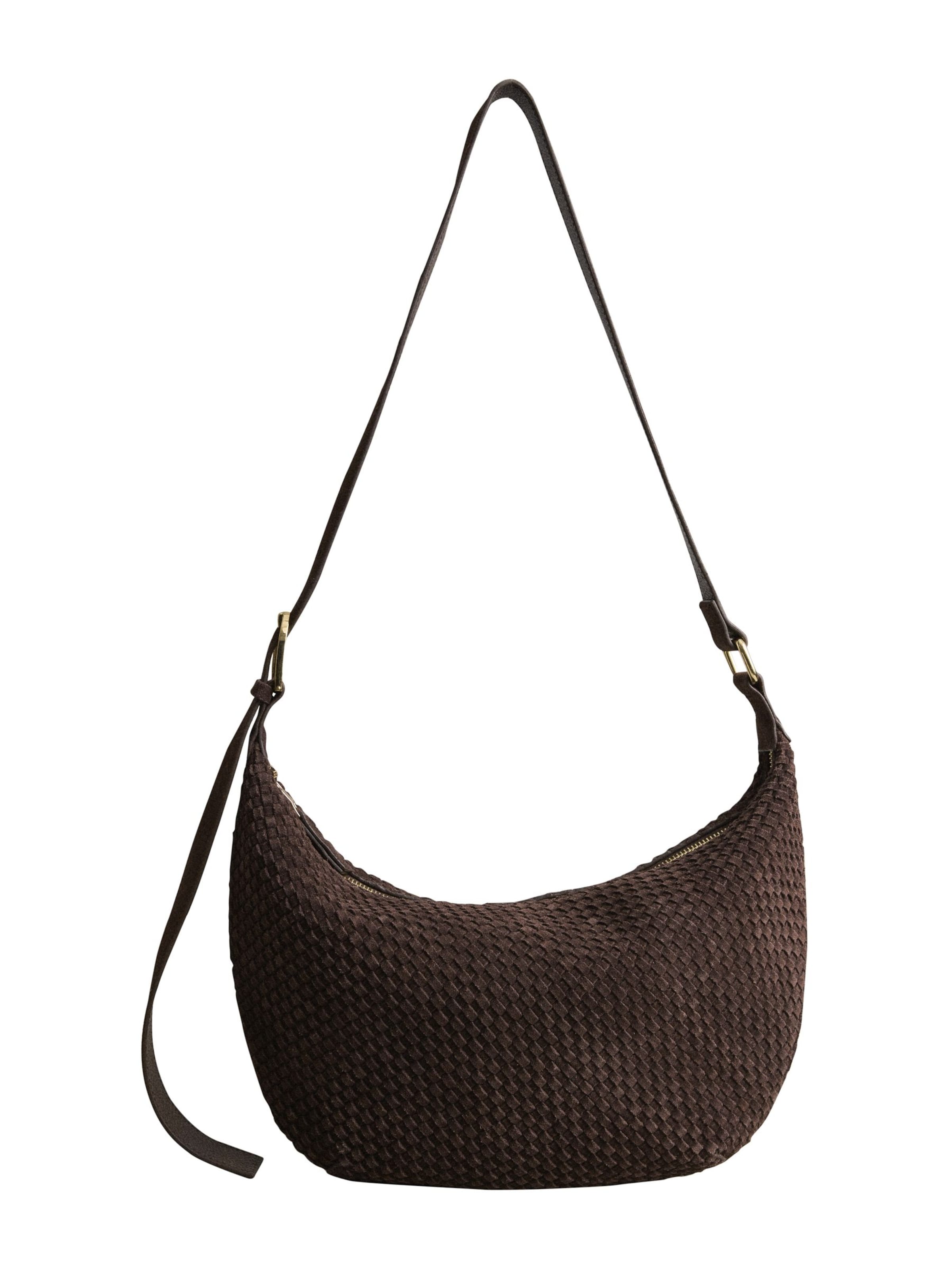 Next Pleca soma, krāsa - šokolādes krāsas, Preces skats