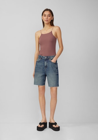 QS Regular Shorts in Blau: Vorderseite