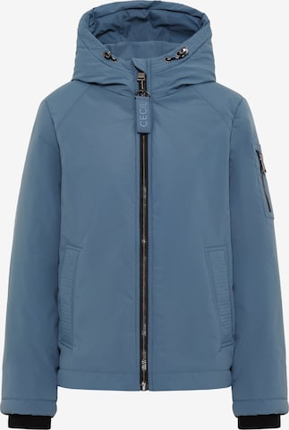CECIL Between-Season Jacket in Blue: front