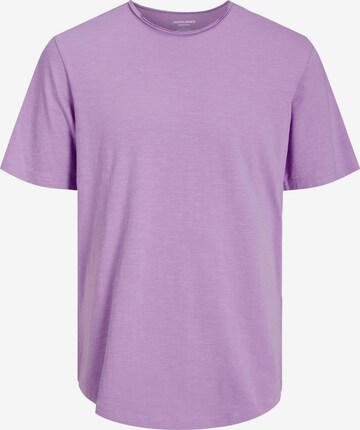 T-Shirt 'Basher' JACK & JONES en violet : devant