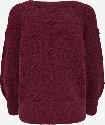 JDY Sweater 'Sigrid' in Red