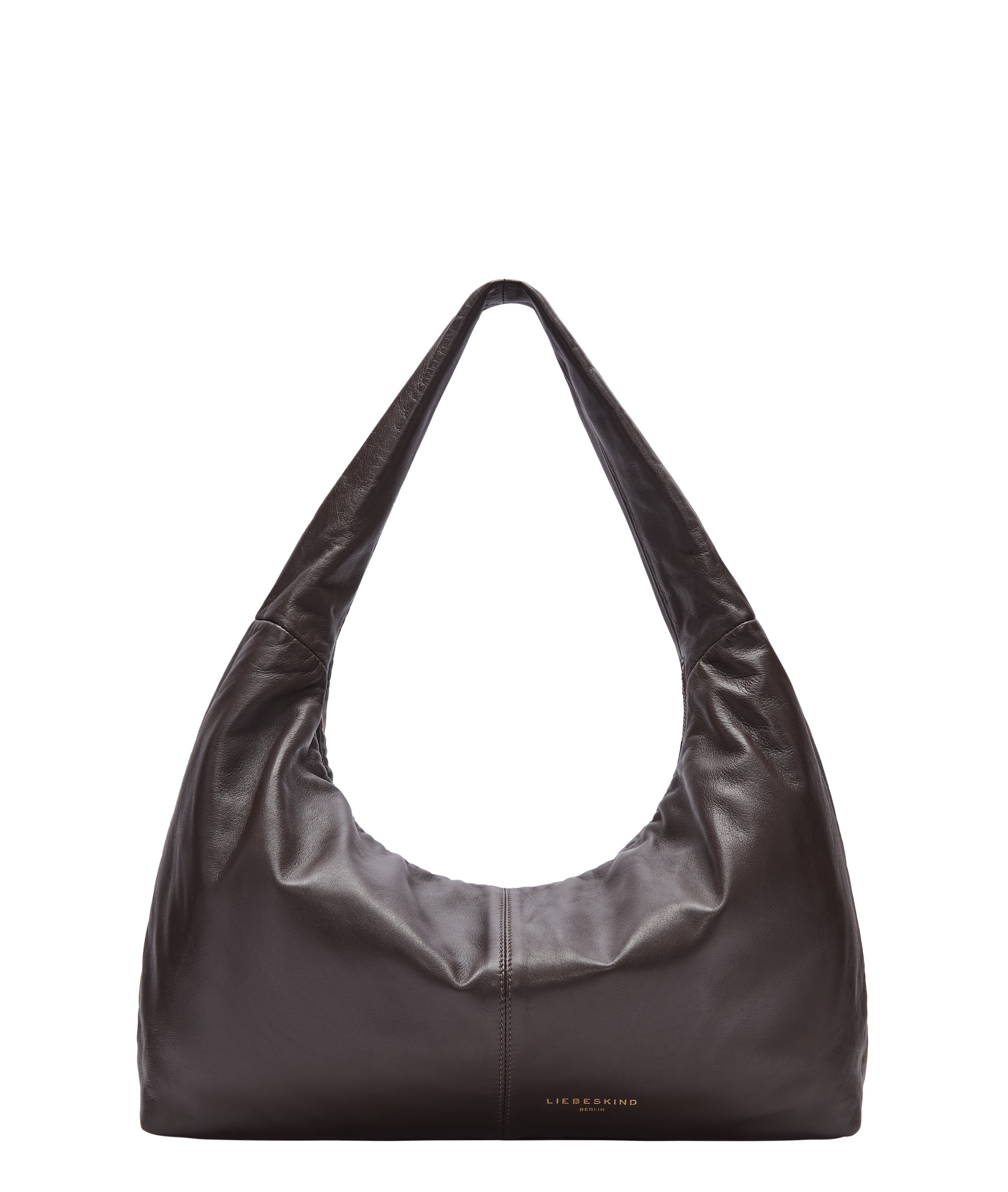 Liebeskind Berlin Schoudertas in de kleur Chocoladebruin, Productweergave