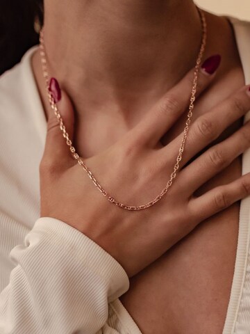 Hey Happiness - Cadena 'Mariner' en oro