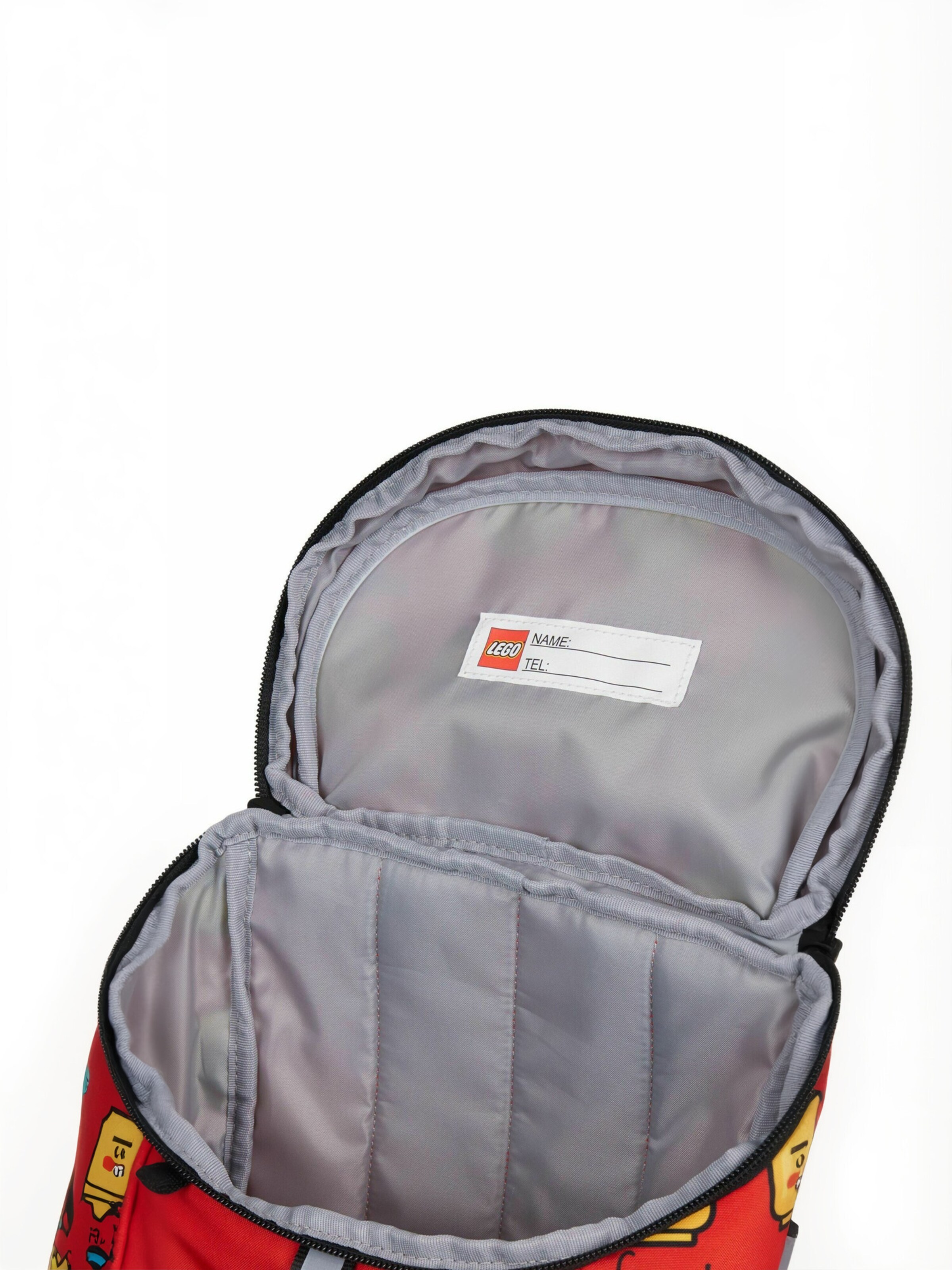 Sac ' Bean ' LEGO® Bags en rouge : au dessus