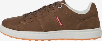 JACK & JONES Matalavartiset tennarit 'JFWCARDIFF' värissä karamelli, Tuotenäkymä