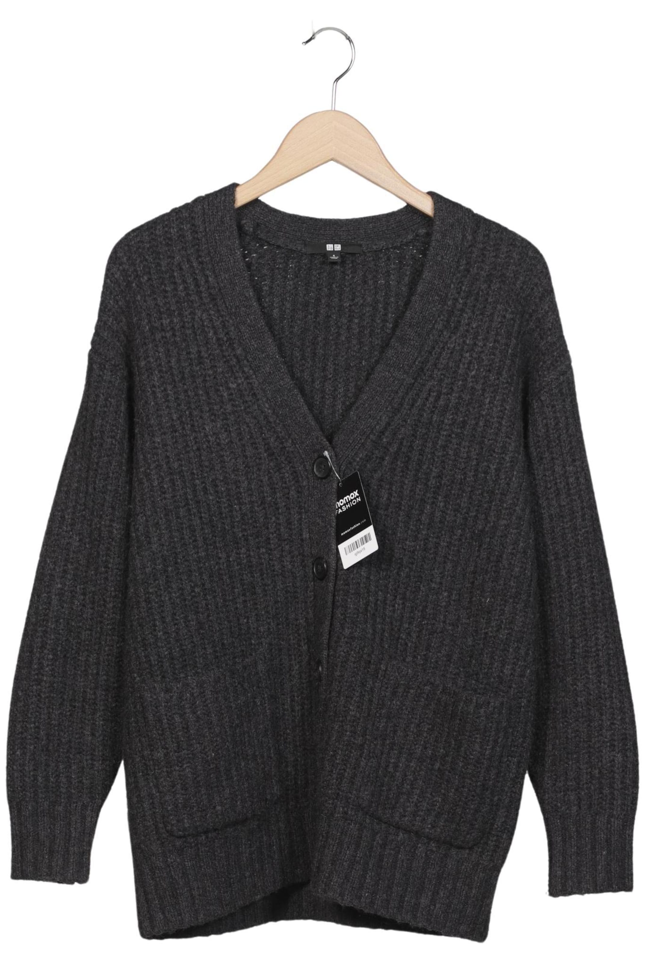 UNIQLO Sweater & Cardigan in S in Grey: front
