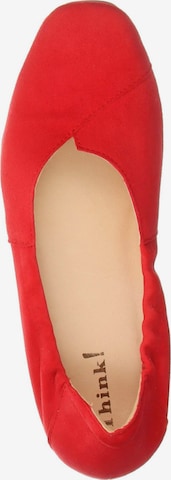 Ballerines THINK! en rouge