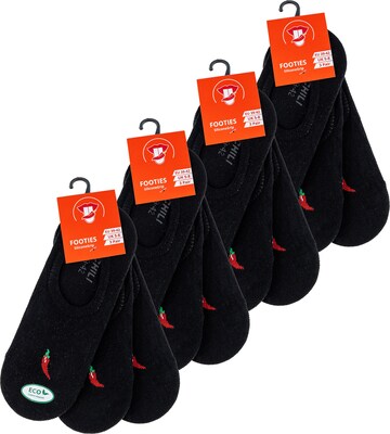 Chili Lifestyle Ankle Socks in Black