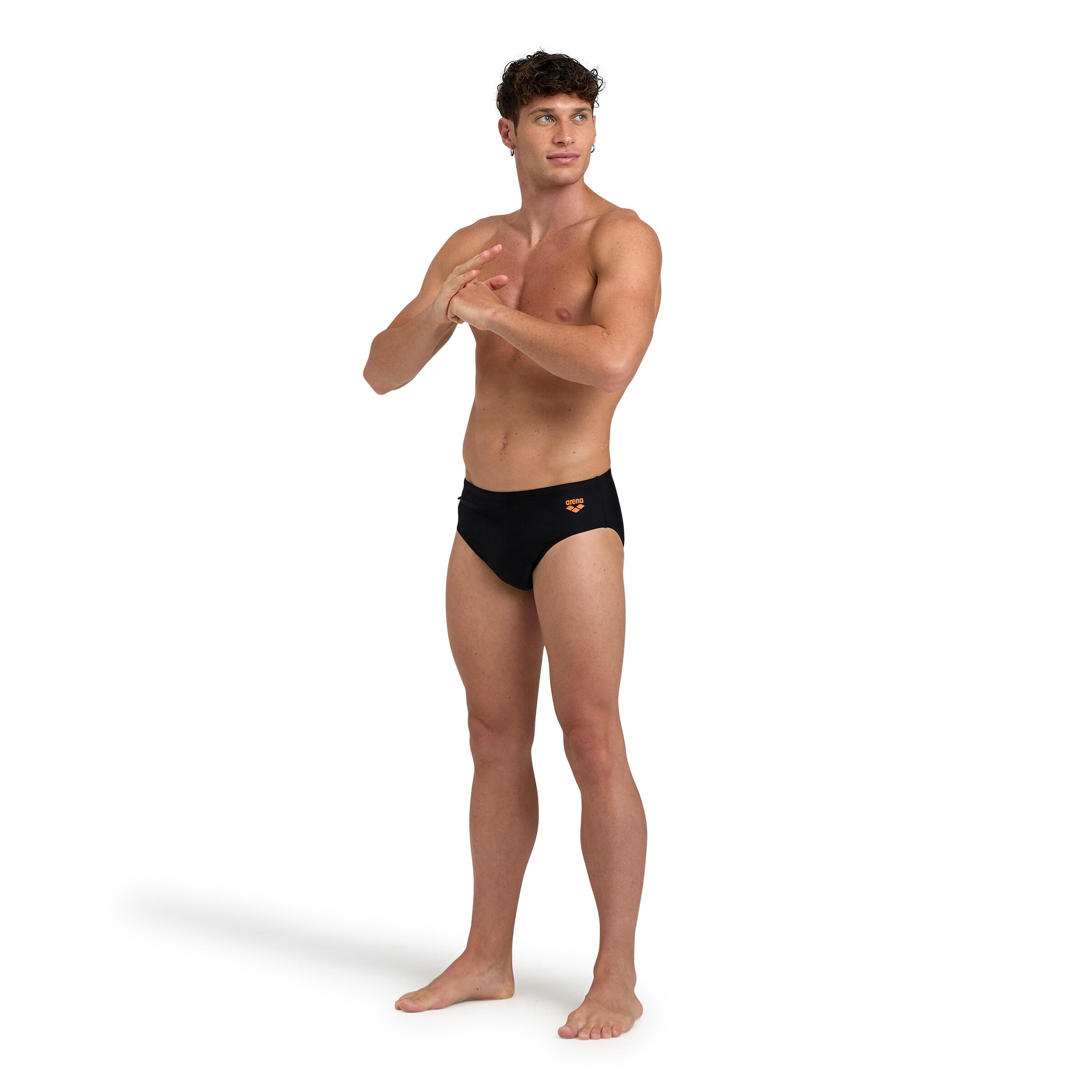 ARENA Swim Trunks 'Zip' in Black