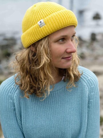 NOORLYS Beanie 'LUAN' in Yellow: front