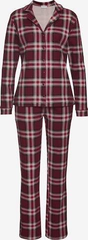 LASCANA - Pijama en rojo: frente
