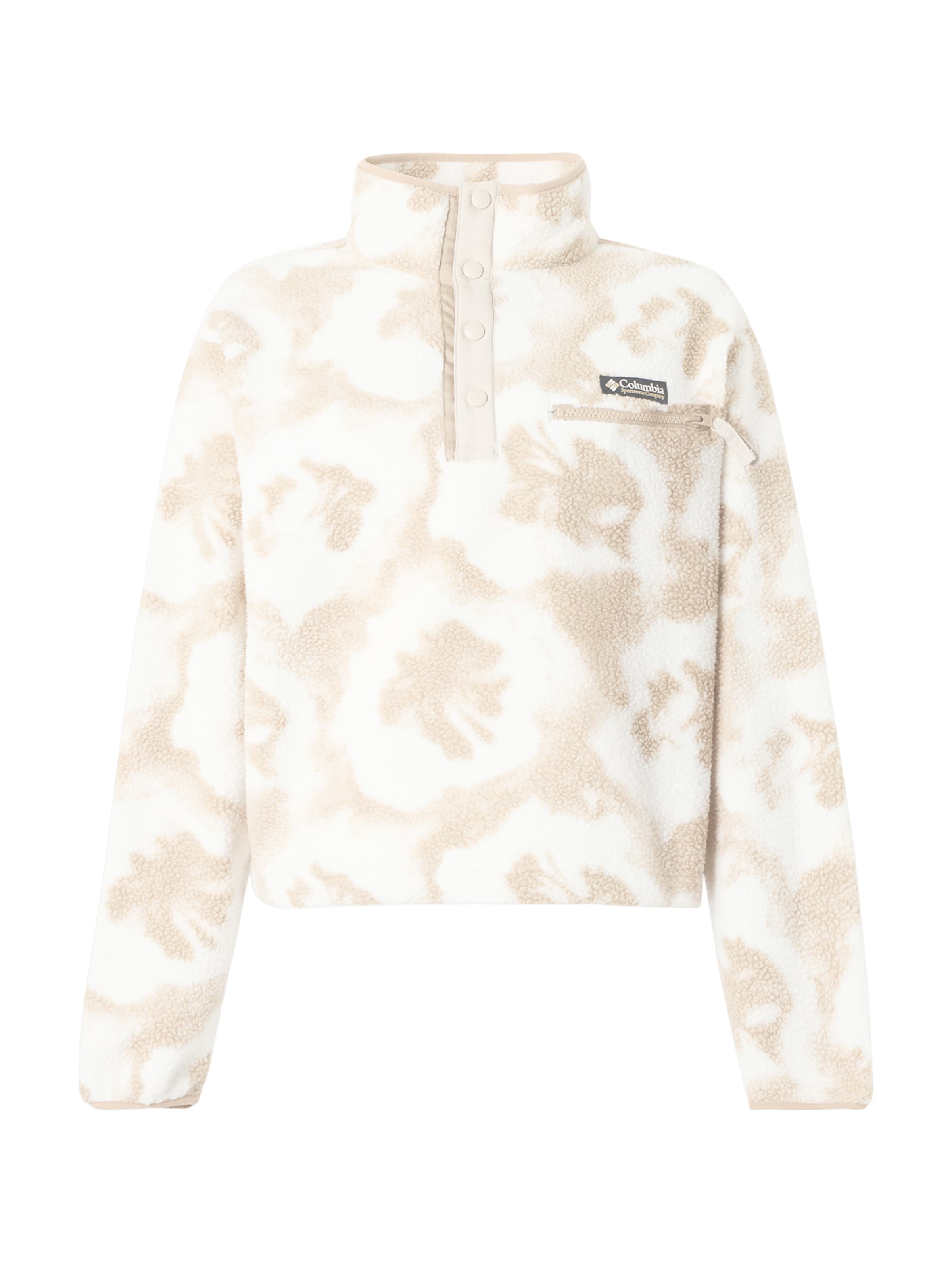 balts COLUMBIA Sporta džemperis 'Helvetia™ II': no priekšpuses