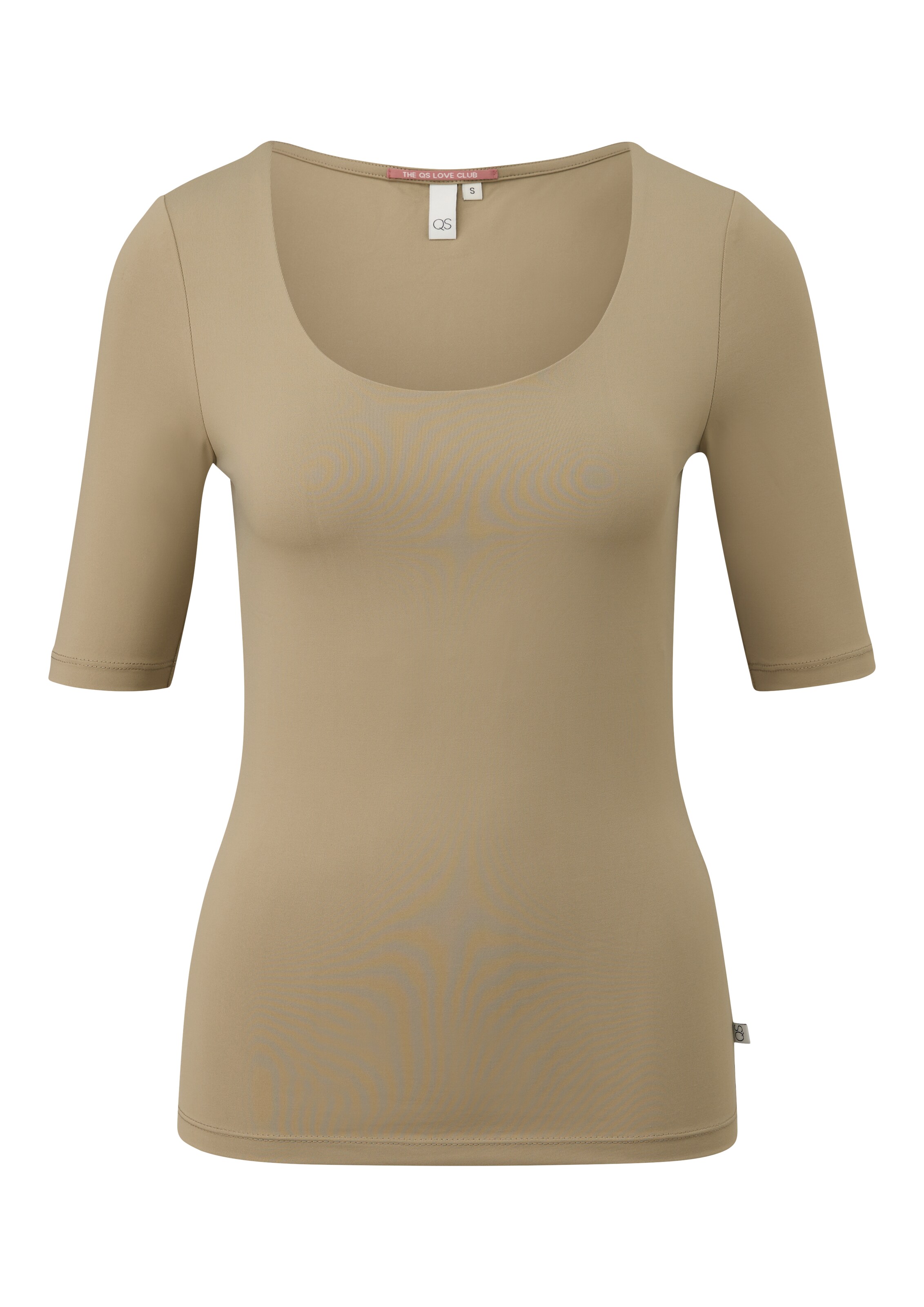 T-shirt QS en vert : devant