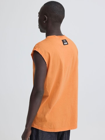 BLEND Rundhalsshirt ' BHKeelan ' in Orange