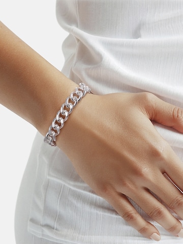 Yokoamii - Pulsera en plata: frente
