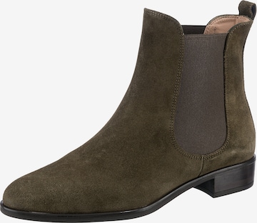 UNISA Chelsea Boots in Green: front