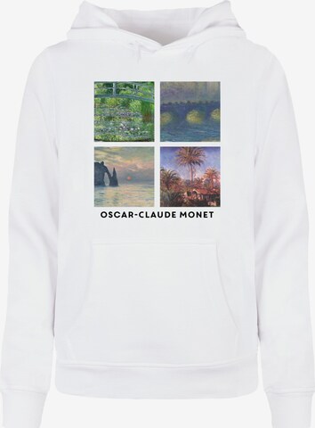 Sweat-shirt Merchcode en blanc : devant