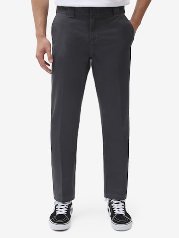 DICKIES Regular Trousers with creases '872' in Grey: front