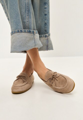 Mocassin CESARE GASPARI en beige
