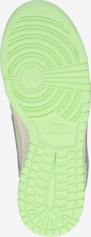 Baskets basses 'DUNK' Nike Sportswear en vert