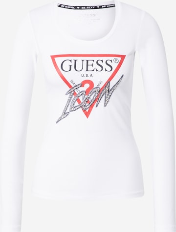 GUESS Shirt in White: front