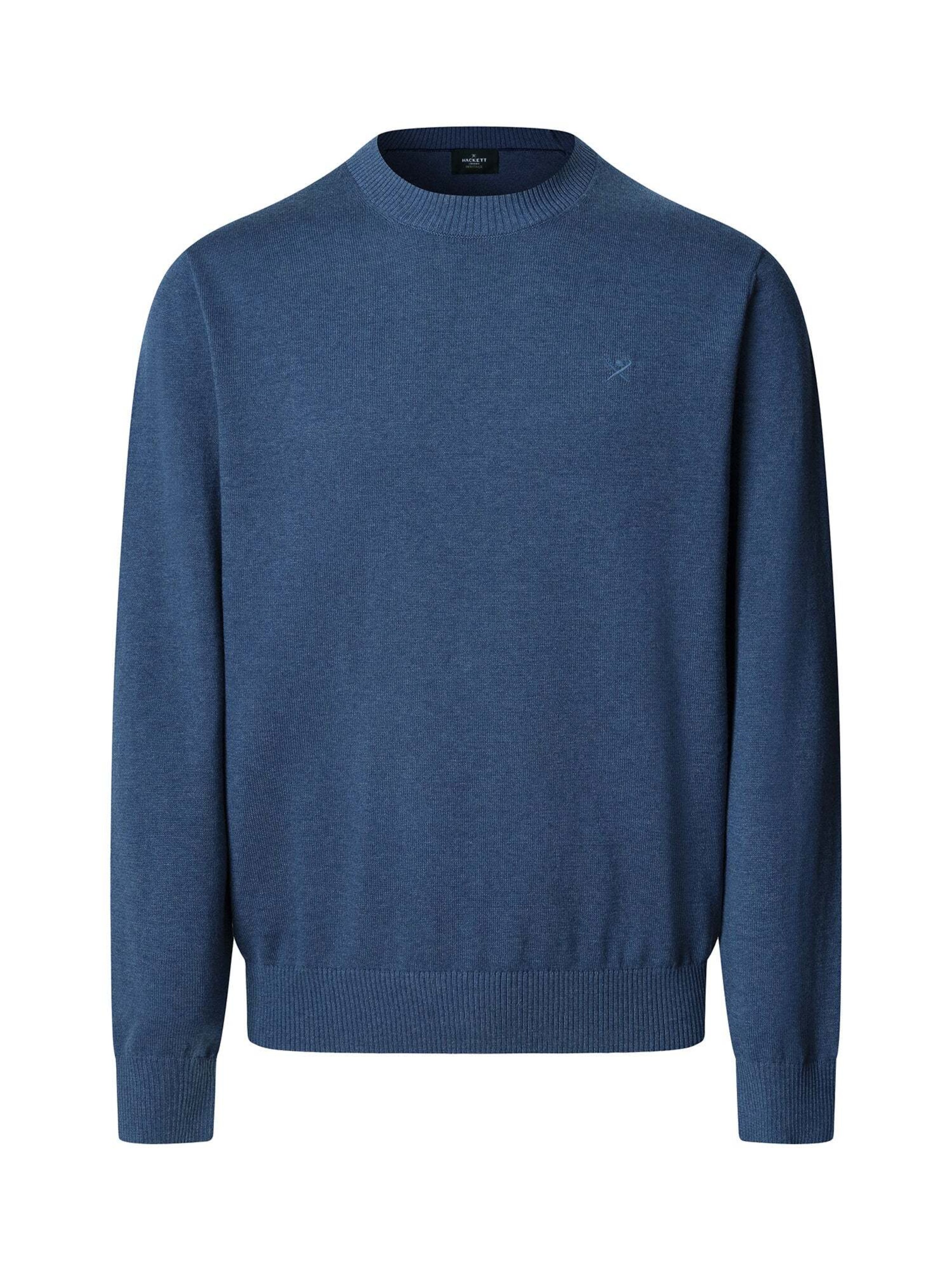 Hackett London Sweater 'Ess' in Blue: front