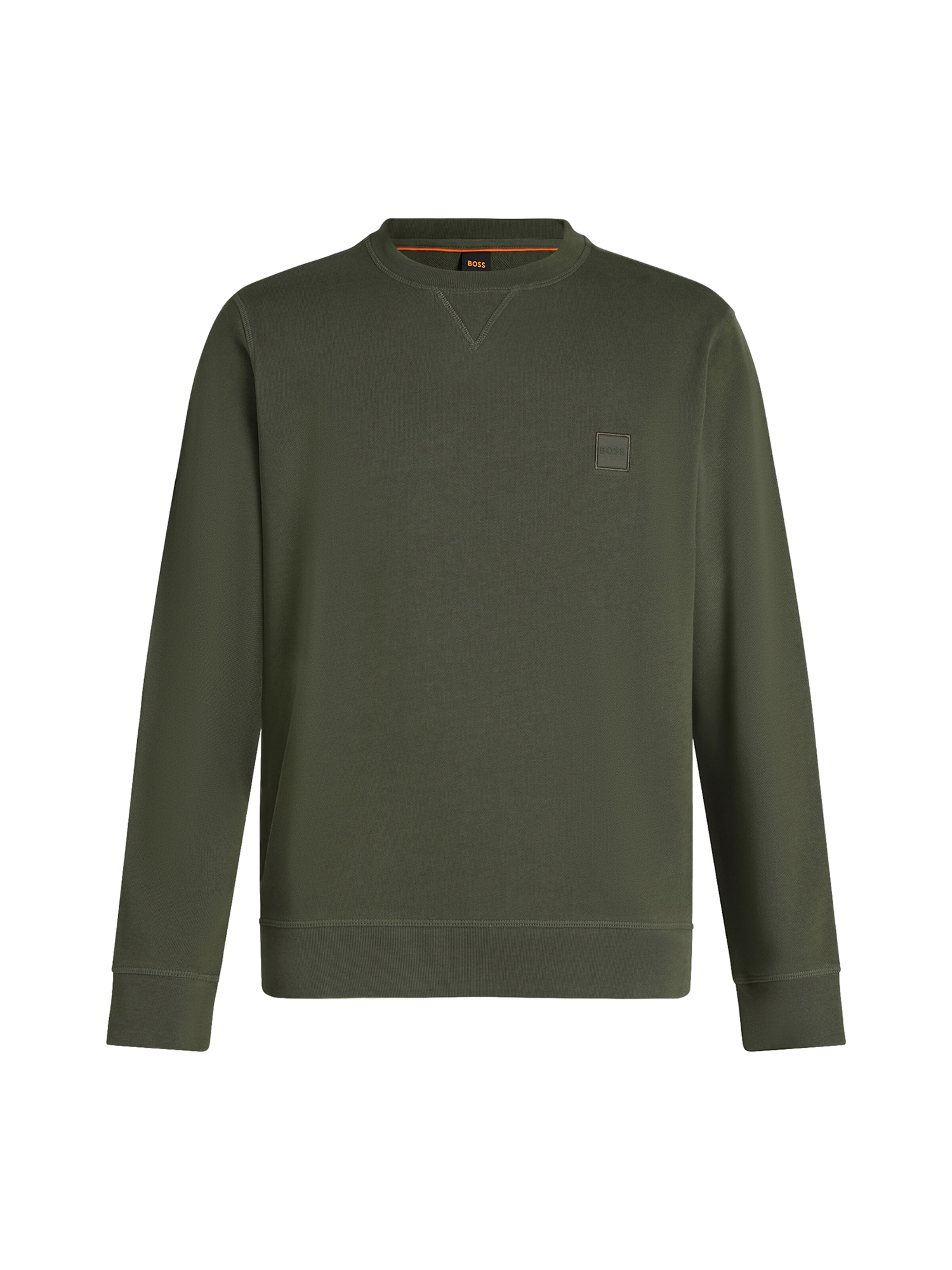 BOSS Sweatshirt 'Westart' in oliv, Produktansicht
