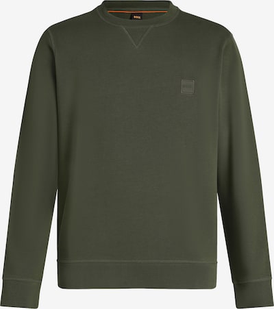 BOSS Sweater majica 'Westart' veličine S u maslinasta, Pregled proizvoda