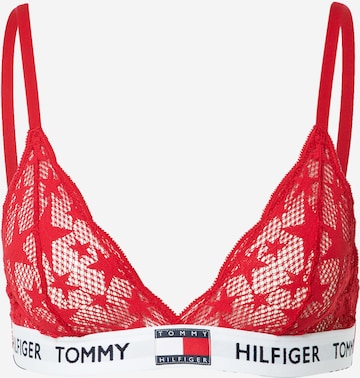 Tommy Hilfiger Underwear Triangel BH in Rood: voorkant