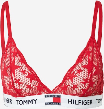 Tommy Hilfiger Underwear حمالة صدر مثلثة حمالة صدر بلون أحمر: الأمام