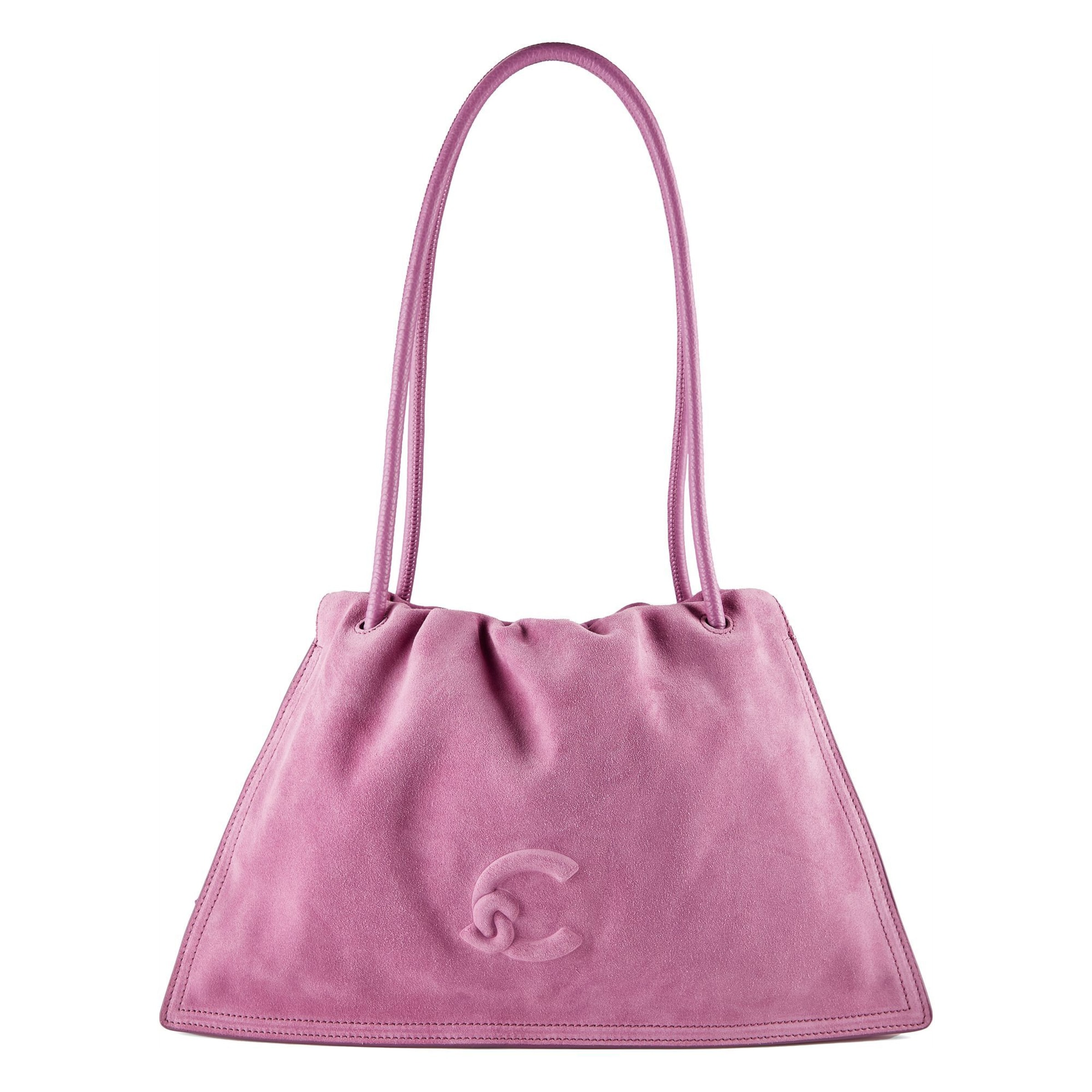 Sac bandoulière 'Dulse' Coccinelle en rose : devant