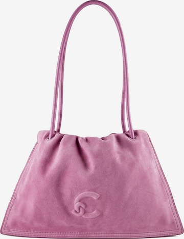 Sac bandoulière 'Dulse' Coccinelle en rose : devant