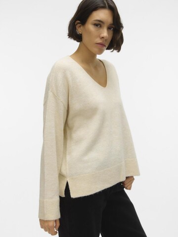 Pullover 'PHILINE' di VERO MODA in beige: frontale