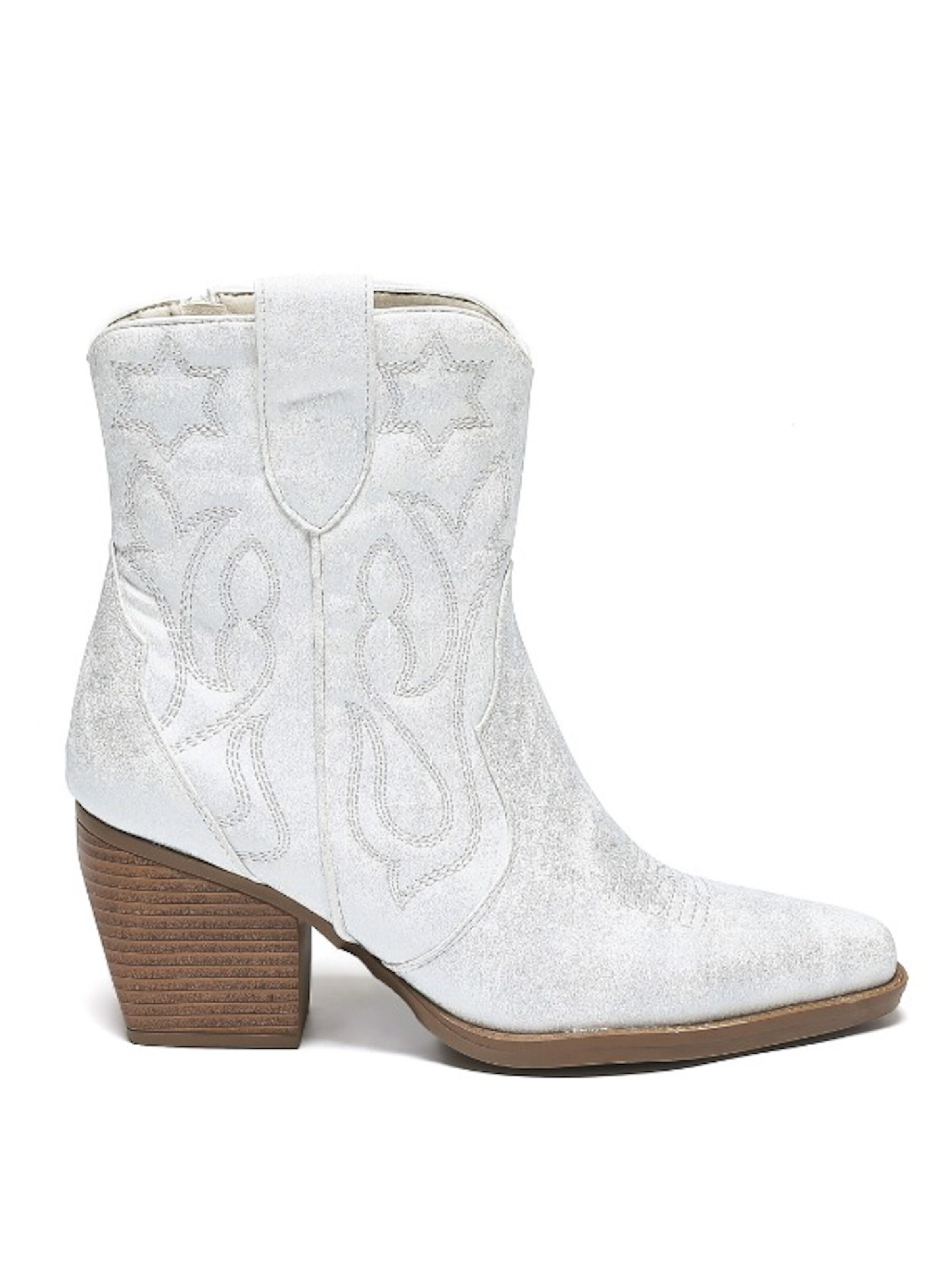 Bottes de cowboy Smile Favorites en argent